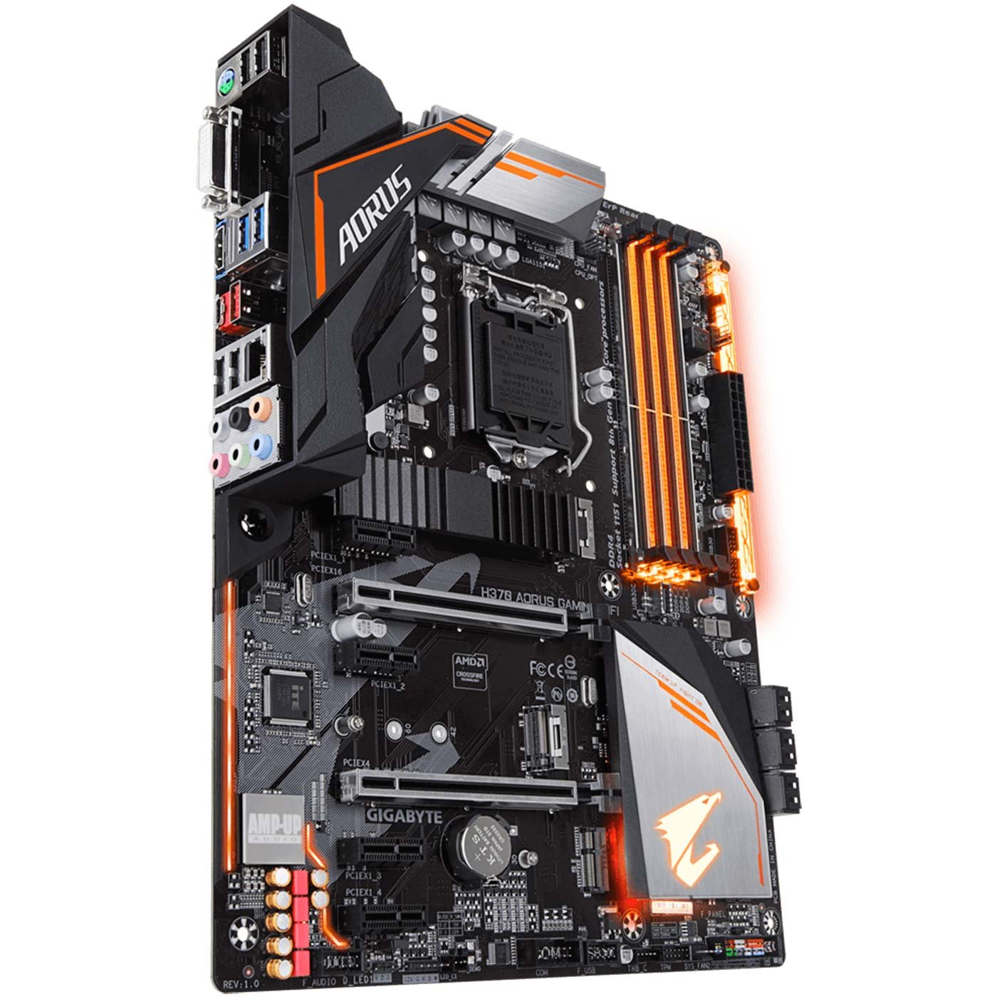マザーボード GIGABYTE H370 AORUS GAMING 3 WIFI Placa-Mãe, Gigabyte, H370 AORUS GAMING 3 WIFI | Amazon.com.br